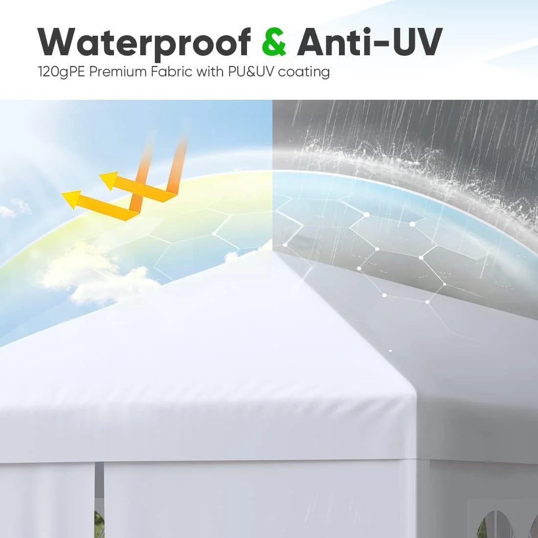 Quictent 10'x 30' Party Tent Gazebo Wedding Canopy