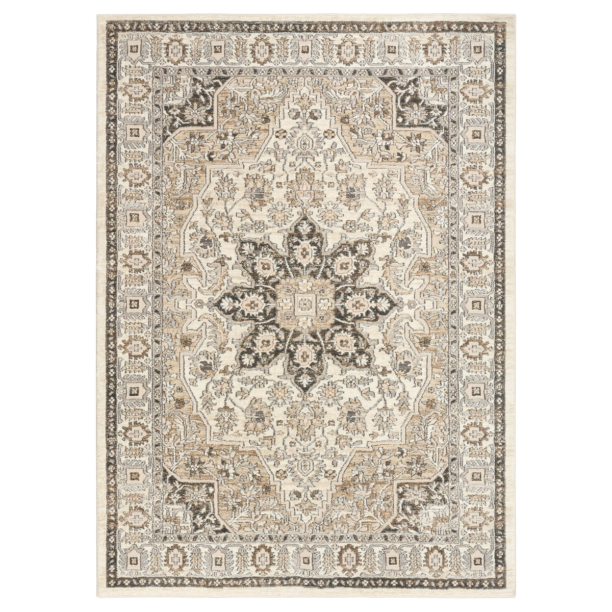 Nourison Briar Area Rug, Rose, 5'3" x 7'3"