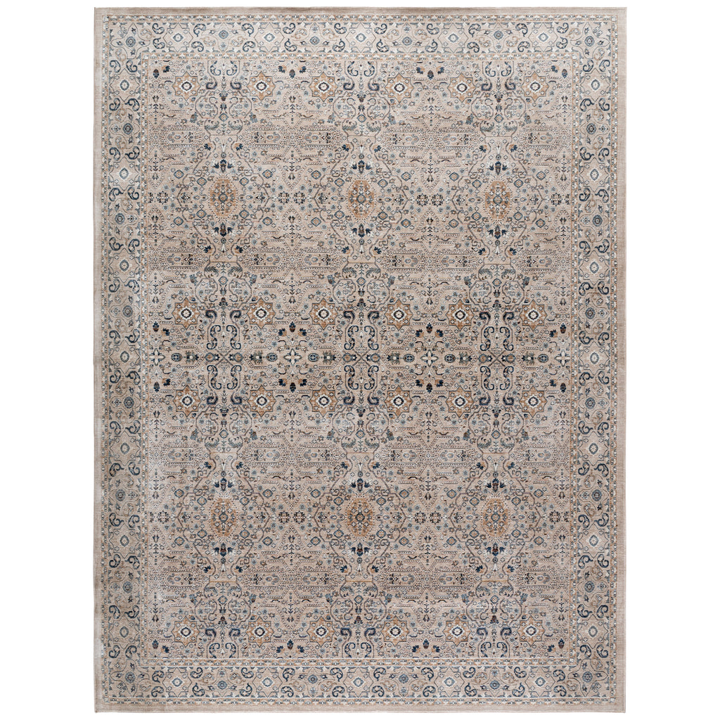 Safavieh Sutton Area Rug, Beige Navy, 9' x 12'