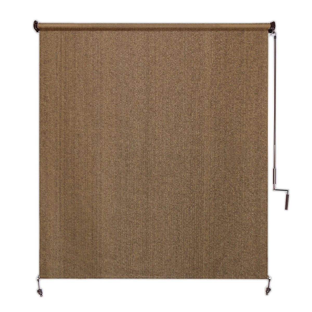 Coolaroo 96" x 72" Crank Operated Beige Roller Sun Shade