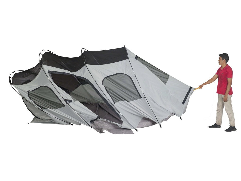 Ozark Trail 8 Person, Clip & Camp Family Tent, 16 x 8 x 78", 23.81 lbs.