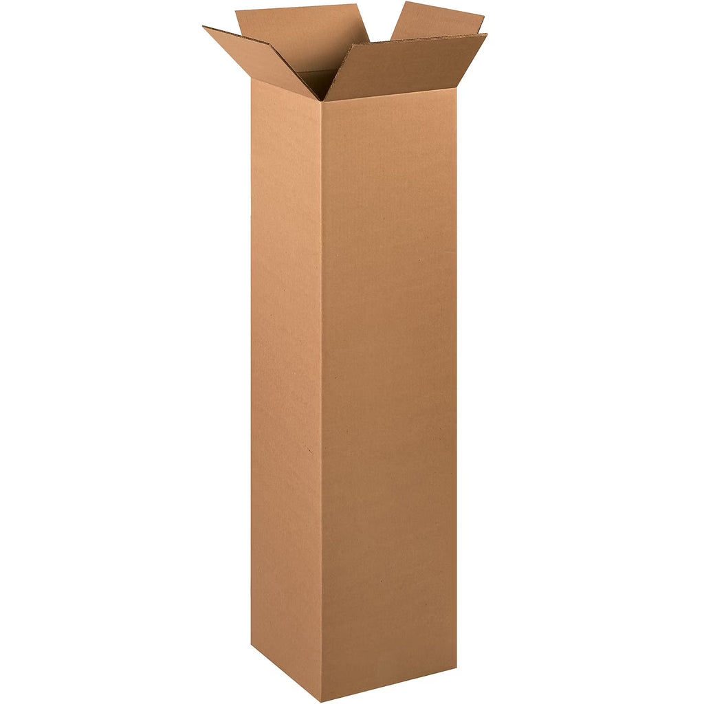 Caisses à double paroi Box Partners 12 po x 12 po x 48 po Kraft 10/paquet HD121248DW