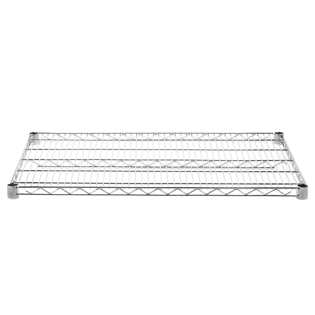 Chrome Wire Shelving 24 x 48 - NSF (2 Shelves)