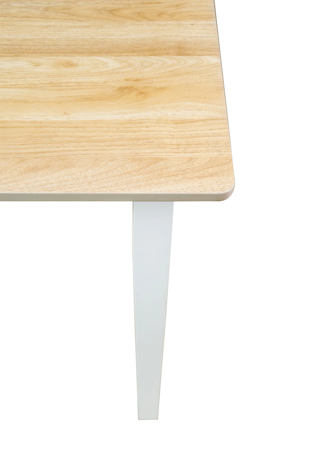 Ensemble de salle à manger 5 pièces Mainstays, 1 table et 4 chaises, blanc, MDF et bois d'hévéa, intérieur, table de 46 po L x 29 po l x 30 po H