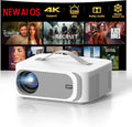 5000+ Official-Apps & 3200 ANSI & 50W Dolby Audio Outdoor-Projector-4k with WiFi