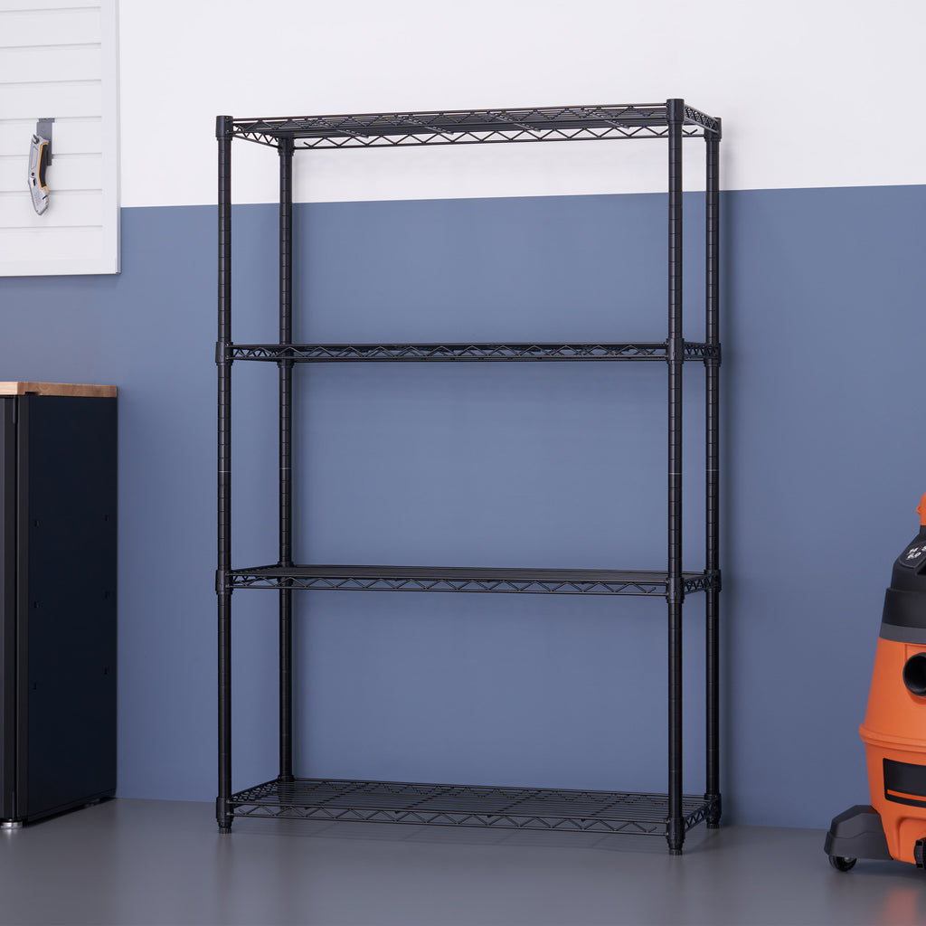 TRINITY 4-tier Wire Shelving Rack 36' x 14' x 54'
