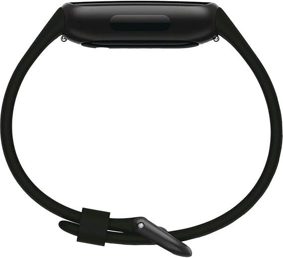 Fitbit Inspire 3 Health &-Fitness-Tracker with Stress Management, Workout Intensity, Sleep Tracking, 24/7 Heart Rate and more, Midnight Zen/Black One Size (S & L Bands Included)