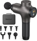 Mebak 3 Massage Gun, Massage Gun Deep Tissue for Athletes, Professional Muscle Percussion Massager, Massager for Shoulder Leg Back Body Pain Relief, Quiet Portable Sport Tool, Gifts for Him