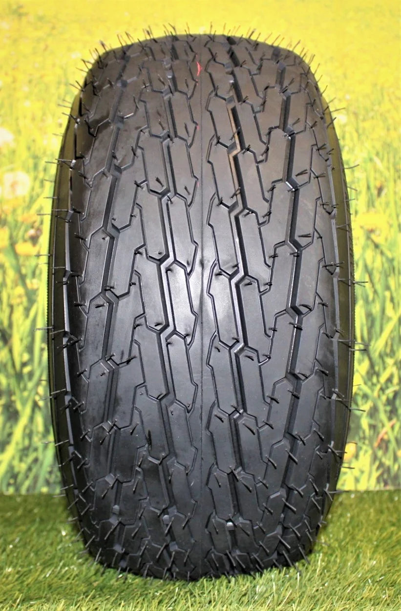 Antego 8" x 7" White Trailer Wheel & Tire
