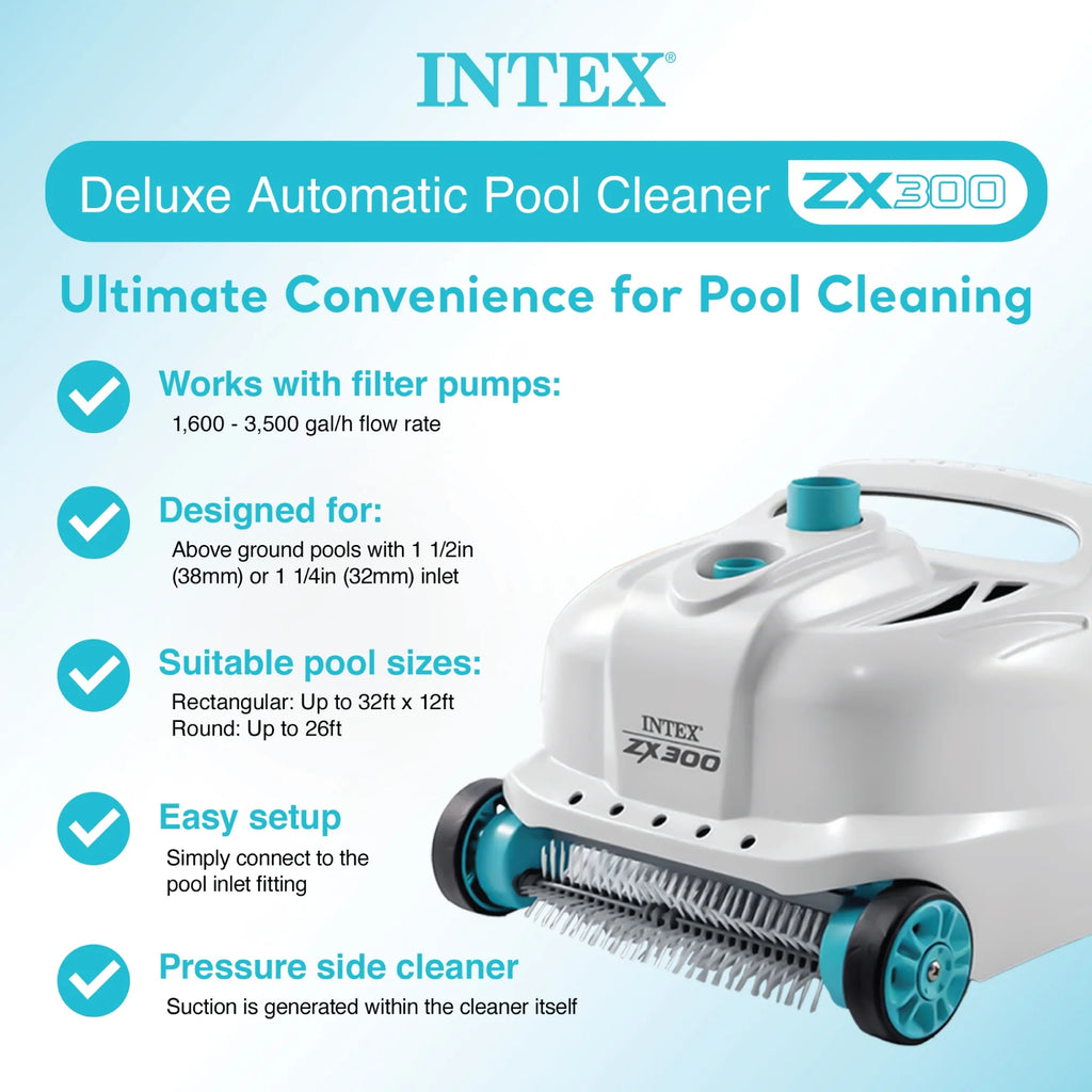 INTEX Ultra XTR 24 x 12 x 52 Rectangular Above Ground Pool Set w/ Filter Pump