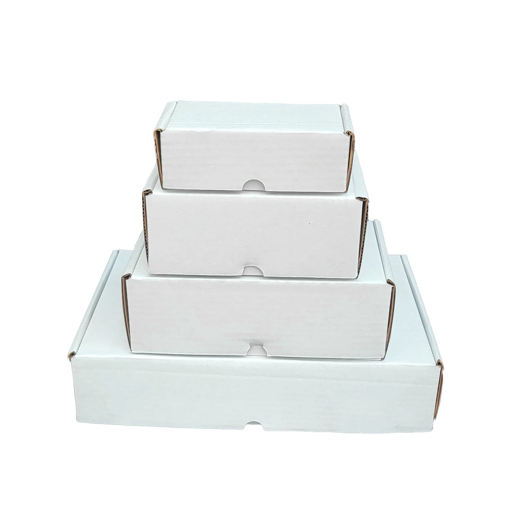 Boîtes d'expédition en carton ondulé Ucanpack, cannelure E, boîtes de déménagement pliables, format moyen, 10 x 8 x 1 po - 50 pièces