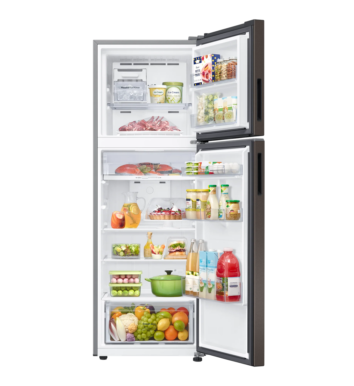10.8 Cu. Ft. Top-Freezer Refrigerator Inverter with Practical Storage