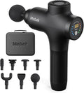 Mebak 3 Massage Gun, Massage Gun Deep Tissue for Athletes, Professional Muscle Percussion Massager, Massager for Shoulder Leg Back Body Pain Relief, Quiet Portable Sport Tool, Gifts for Him