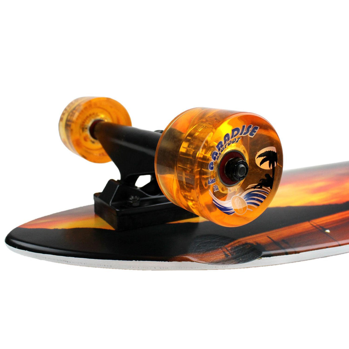 Longboard Paradise White Sunset 9,5" x 39,5"