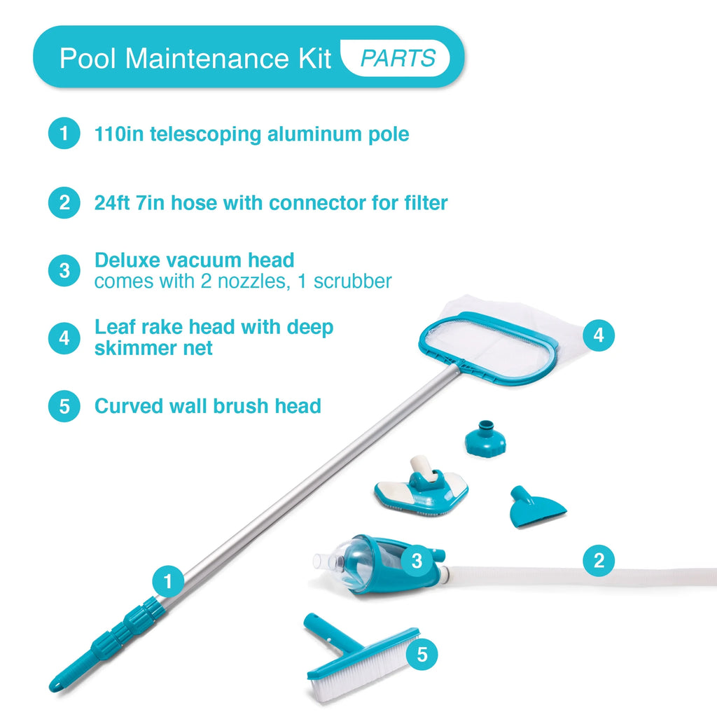 INTEX 32ft x 16ft x 52in Ultra XTR Above Ground Pool, Floats (2 Pack), & Inflatable Cooler