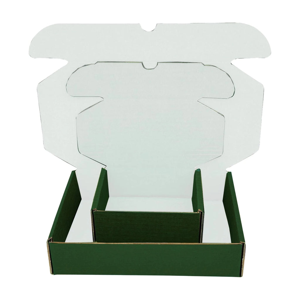 Ucanpack Heavy Duty Boxes For Moving Deluxe Mailer Box Medium, Green, 12 x 6 x 3" - 50 Pcs