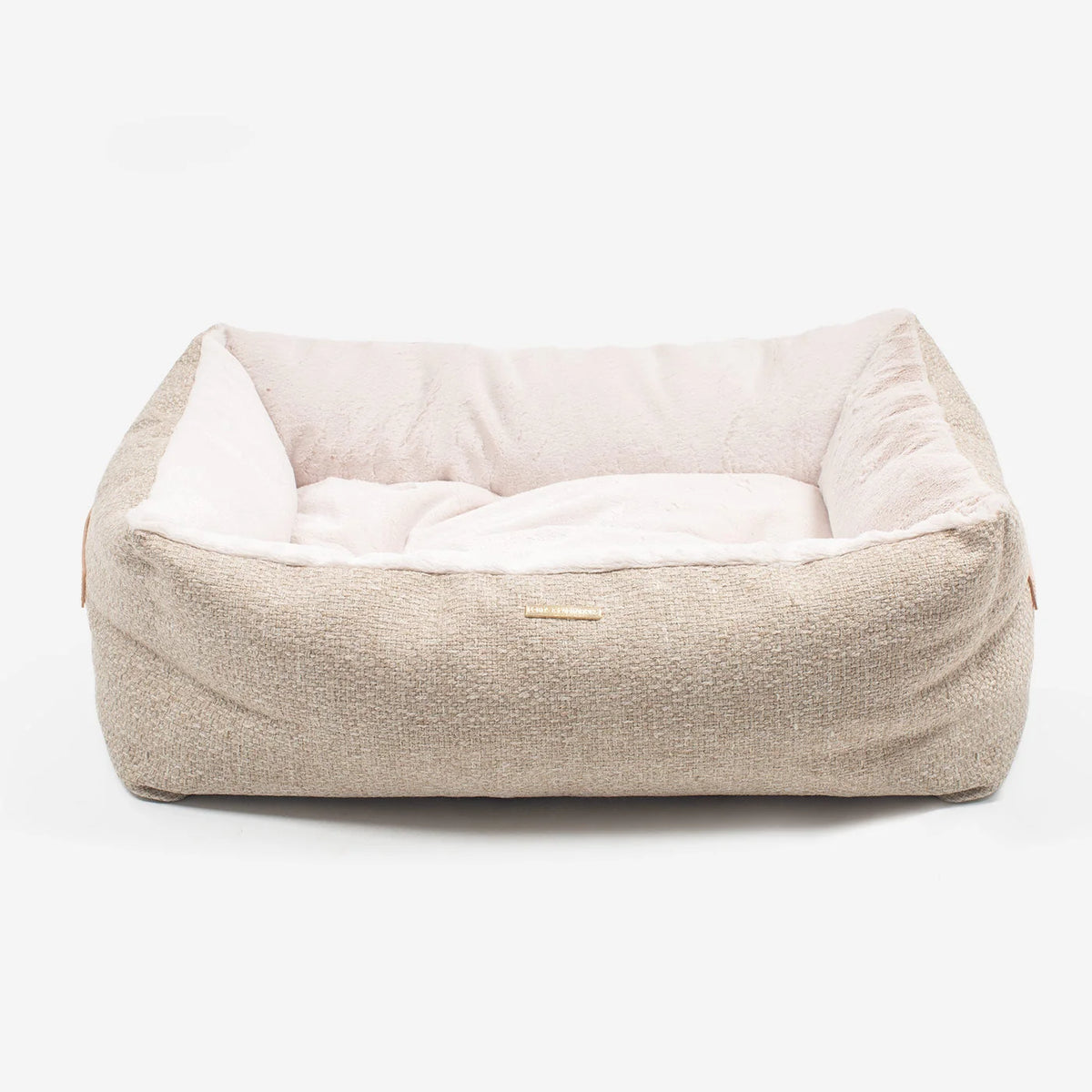 Box Bed in Sandstone