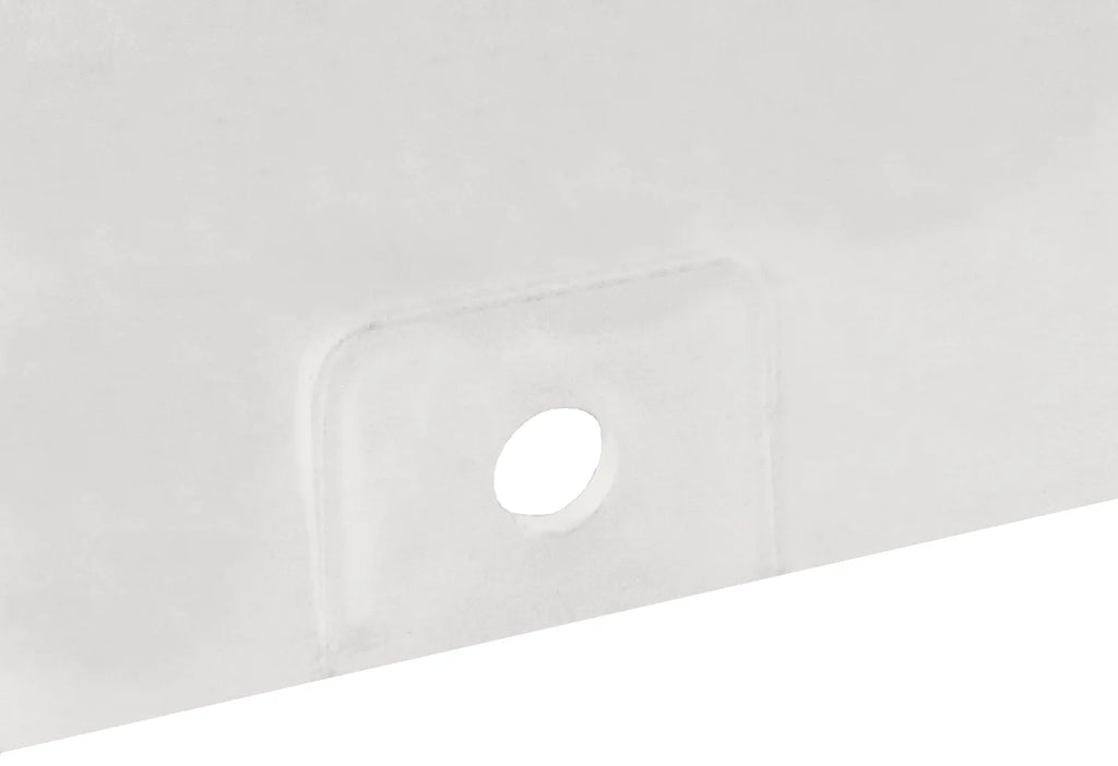 Oskar Plastic Storage Shelves 5-Tier Garage Organizer 74"H x 36"W x 18"D, White 750lb Capacity