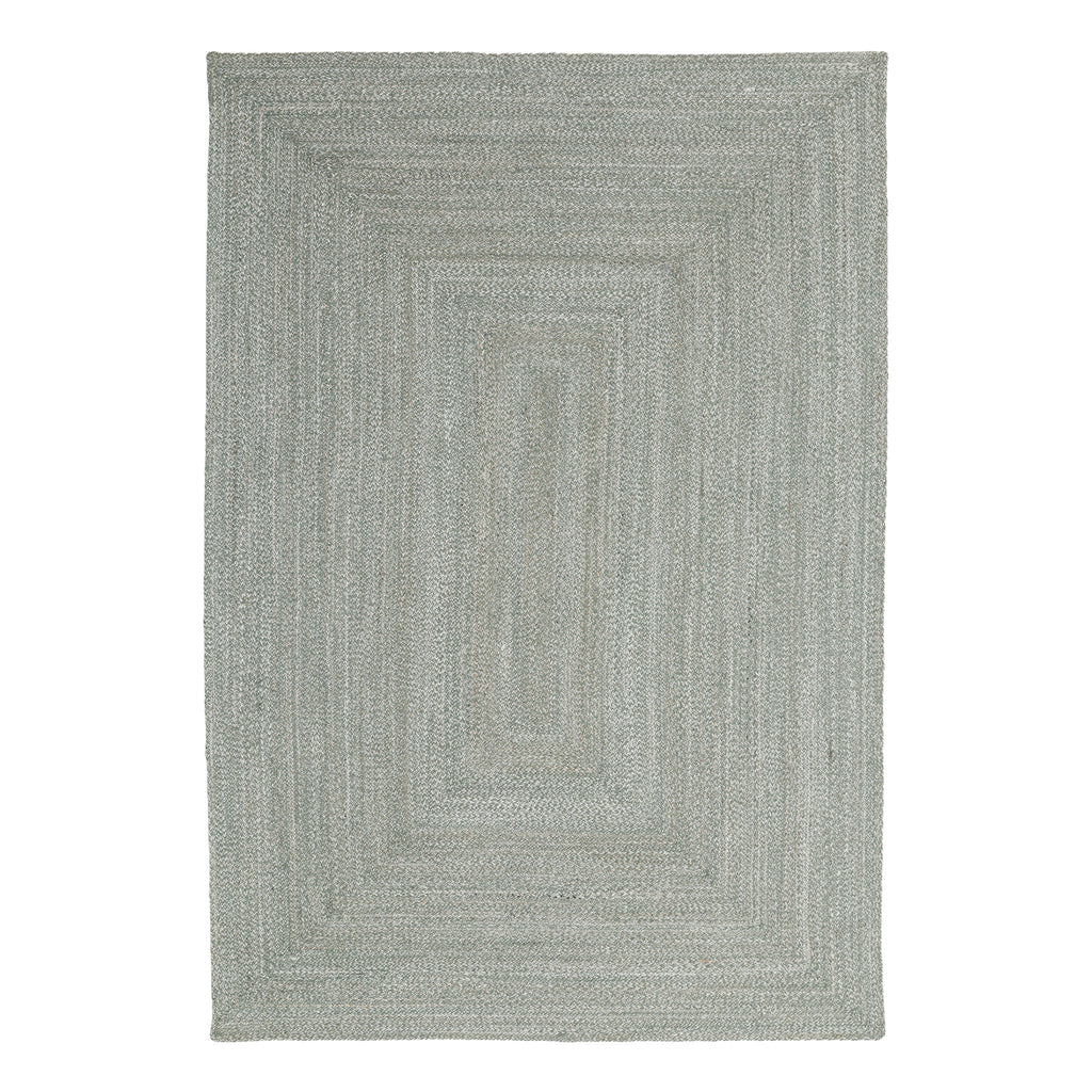 Obeetee Layla Braided Area Rug, Green, 3' x 5'