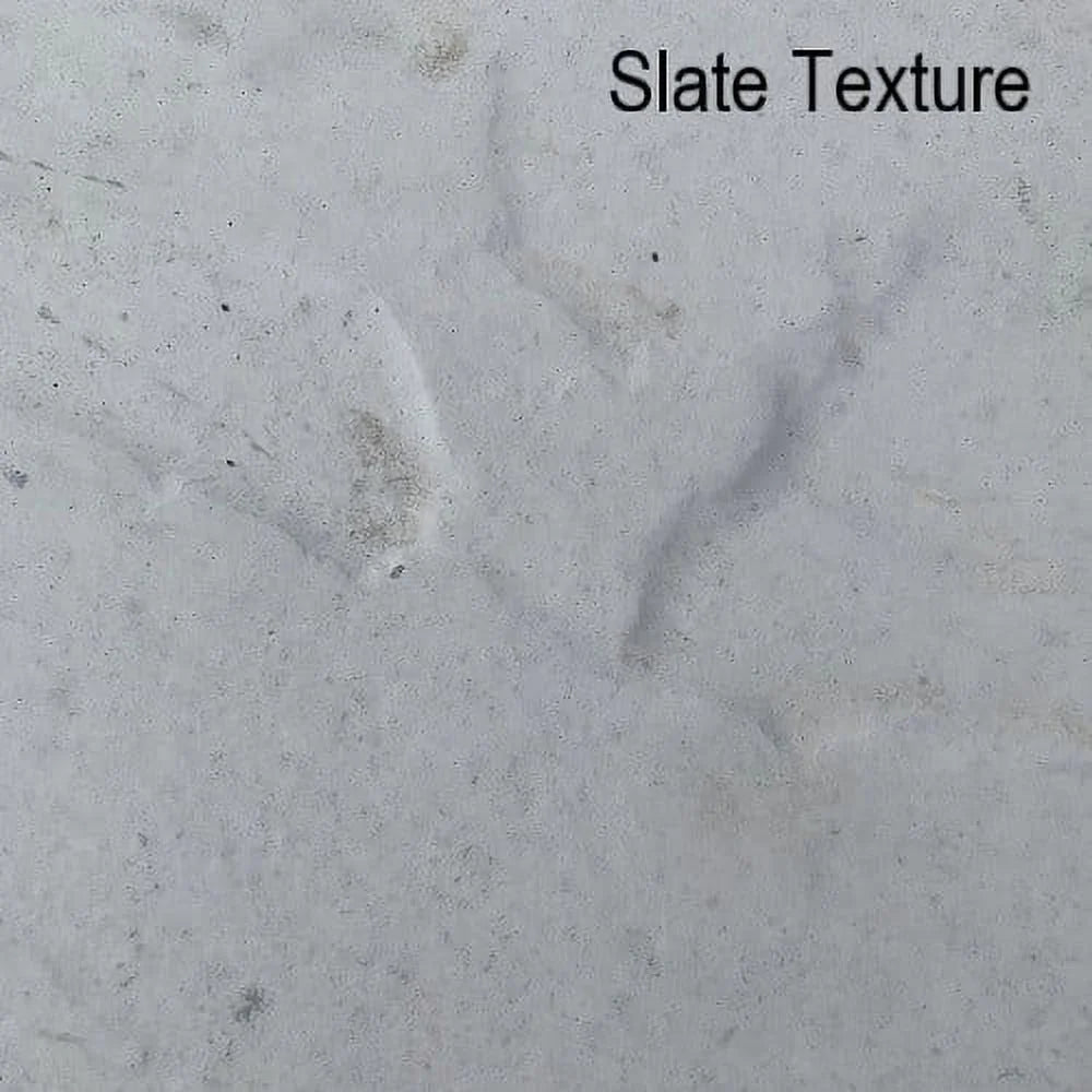 Dalle de patio en béton préfabriqué NuCast - Texture ardoise (ondulation douce) - 2 po x 24 po x 24 po - QTÉ 1