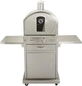 Summerset 'The Oven' Outdoor Freestanding Large Capacity Gas Ovens with Pizza Stones, Smoker Box and Mobile Cart, 304 Stainless Steel Construction, Natural Gas