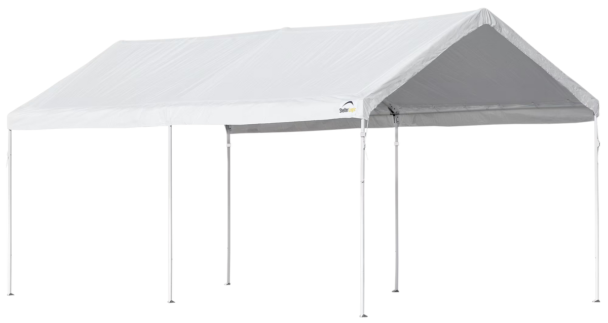 ShelterLogic AccelaFrame 10 x 20 x 10 ft White Canopy