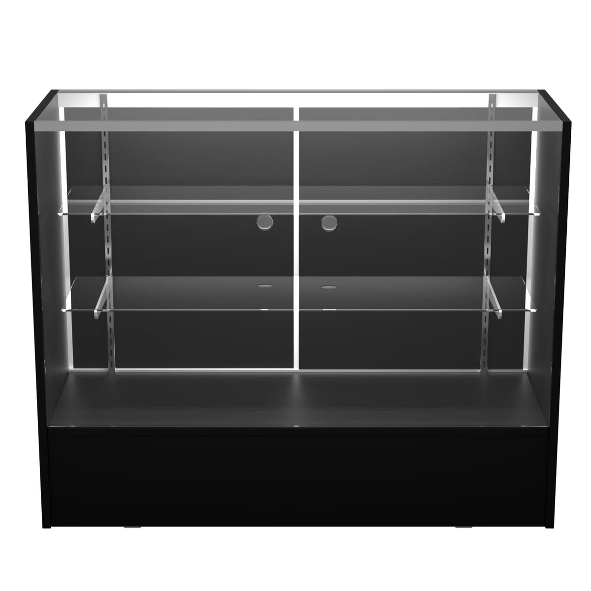 48" L x 38" H x 18" P - vitrine d'exposition pleine vision