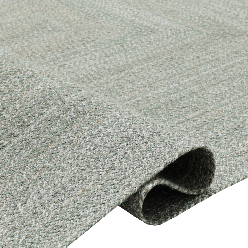 Obeetee Layla Braided Area Rug, Green, 3' x 5'
