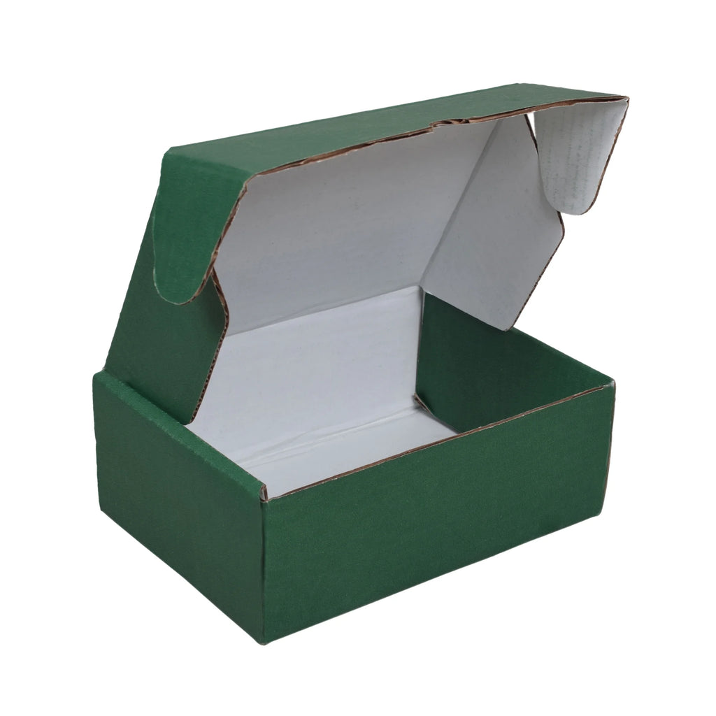 Ucanpack Heavy Duty Boxes For Moving Deluxe Mailer Box Medium, Green, 12 x 6 x 3" - 50 Pcs