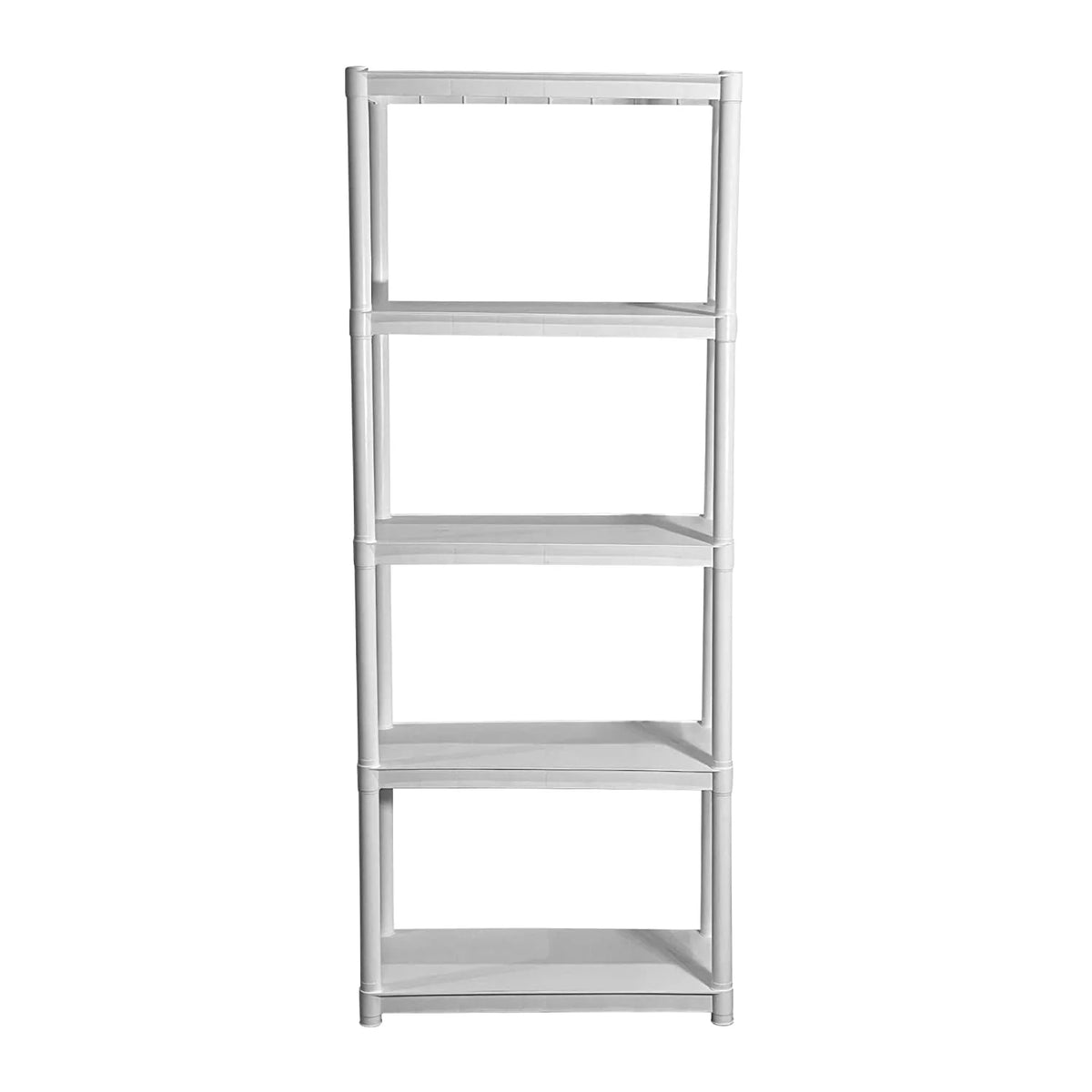 Juggernaut Storage 30"W x 14"D x 75.5"H 5-Shelf Garage Shelves, White