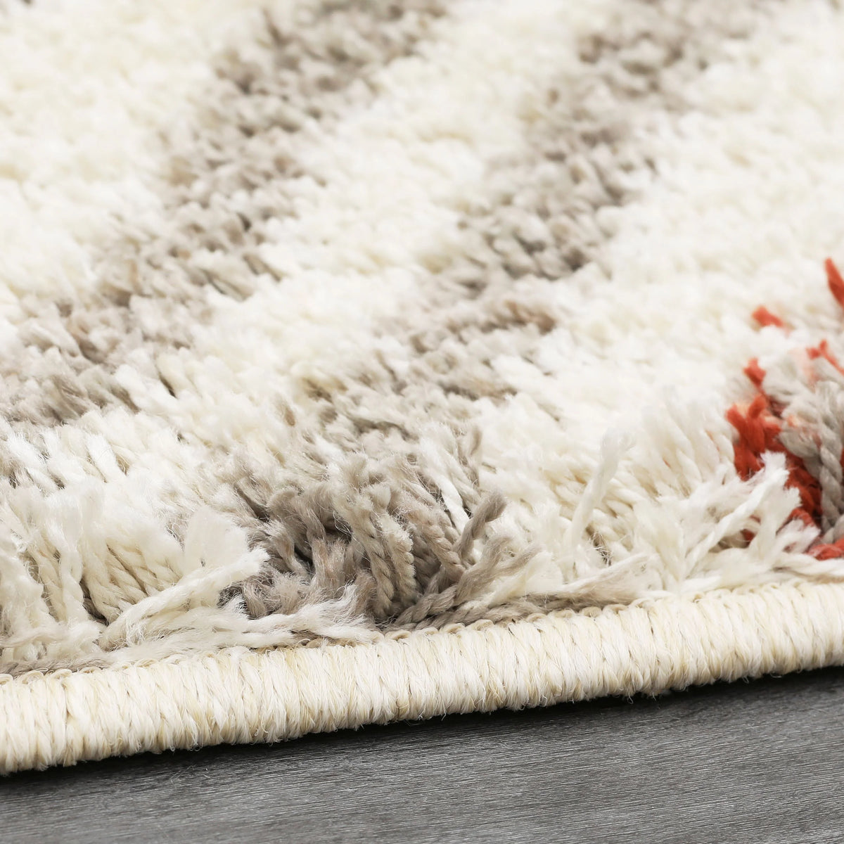 Mohawk Laguna Tribal Diamond Coral Area Rug, 5' x 8'