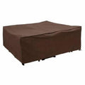 Mr. Bar-B-Q 120 x 90 x 40 in. Premium Patio Cover, Dark Brown - 600 x 300D PE