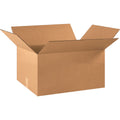 Boîtes en carton ondulé Box Partners 22 po x 16 po x 10 po kraft 20/paquet 221610