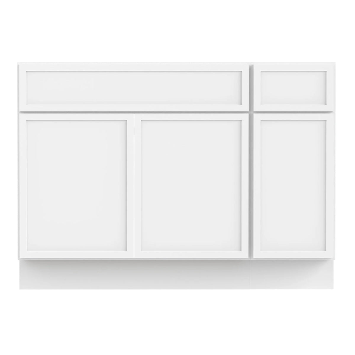 Meuble-lavabo de salle de bain 45 po l x 21 po P x 32,5 po H sans comptoir, brun