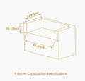 Mont Alpi 805 Built-In Gas Grills