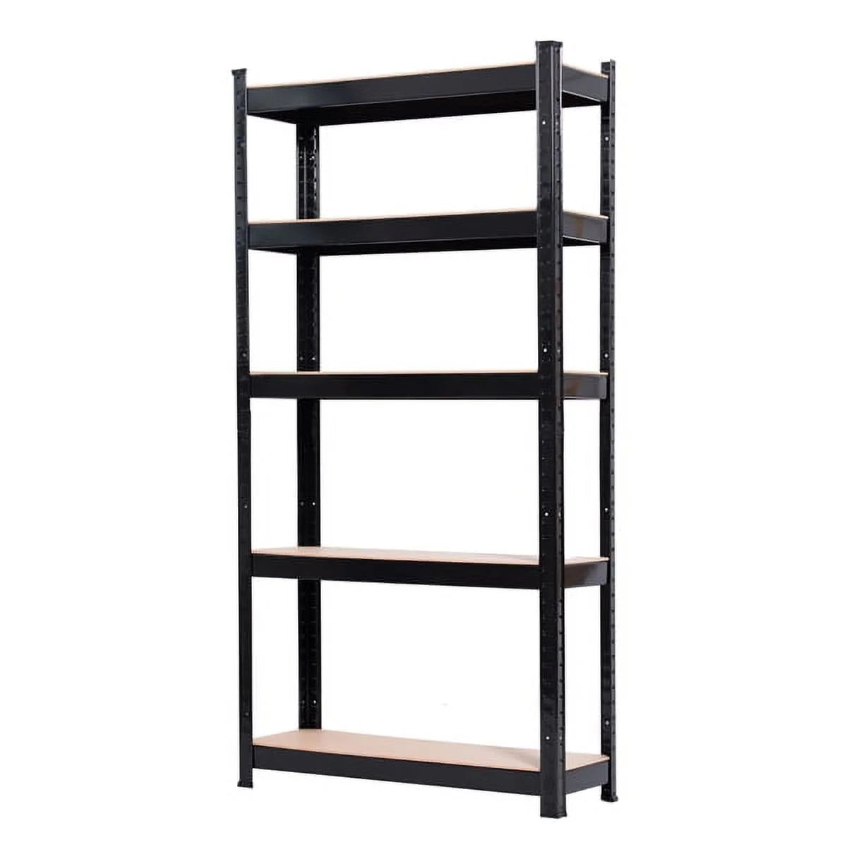 Étagère en acier à 5 niveaux Muscle Rack, 30 po L x 60 po H x 12 po P, noir