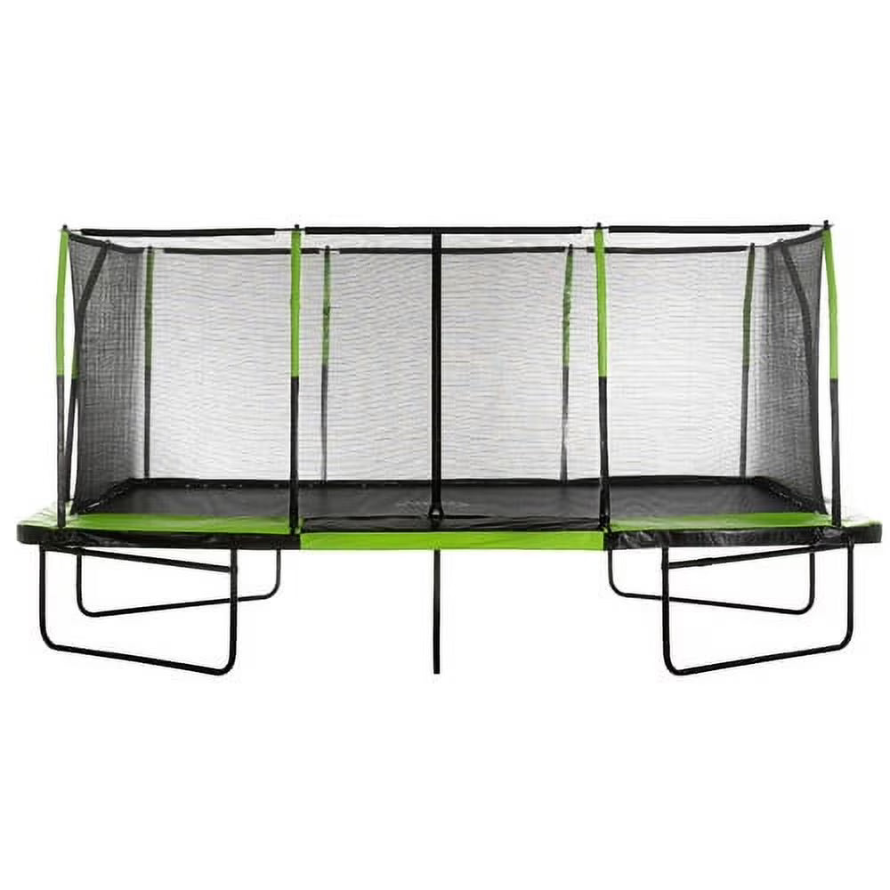 Upper Bounce Mega 10' x 17' Trampoline with Safety Enclosure