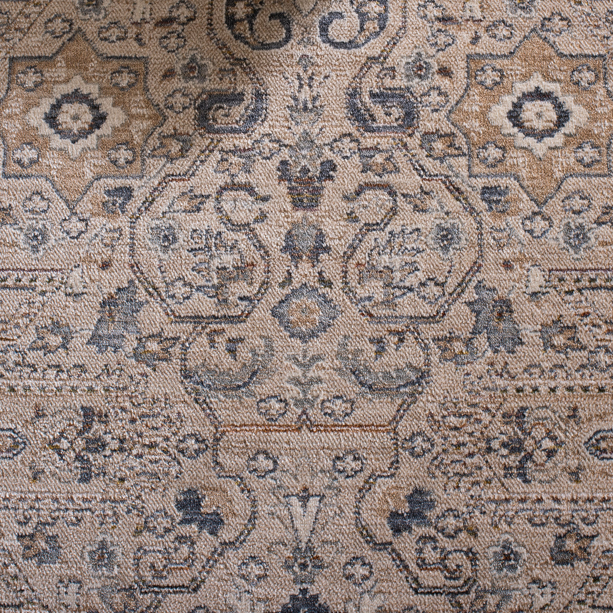 Safavieh Sutton Area Rug, Beige Navy, 5' x 8'