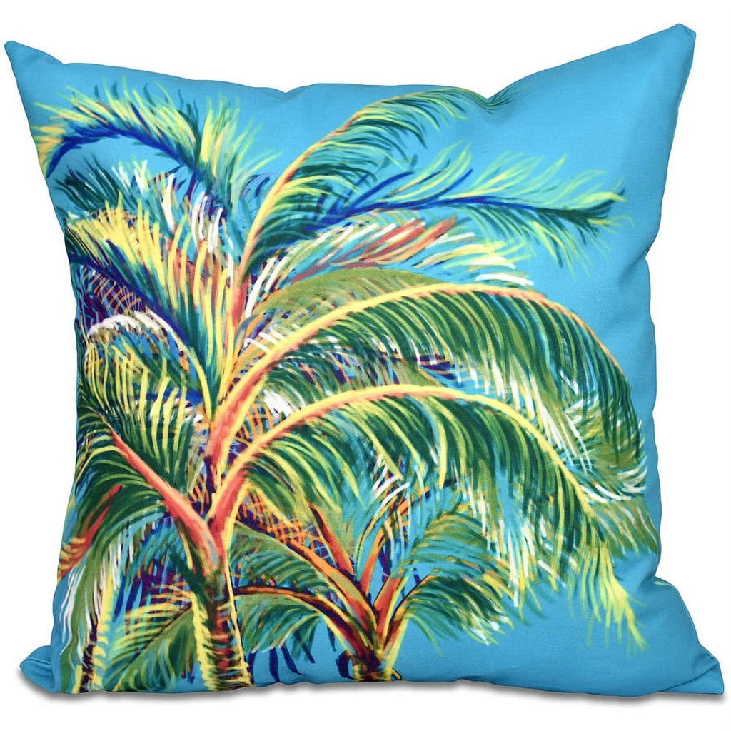 Coussin à motif floral Vacation Simply Daisy, 16 po x 16 po