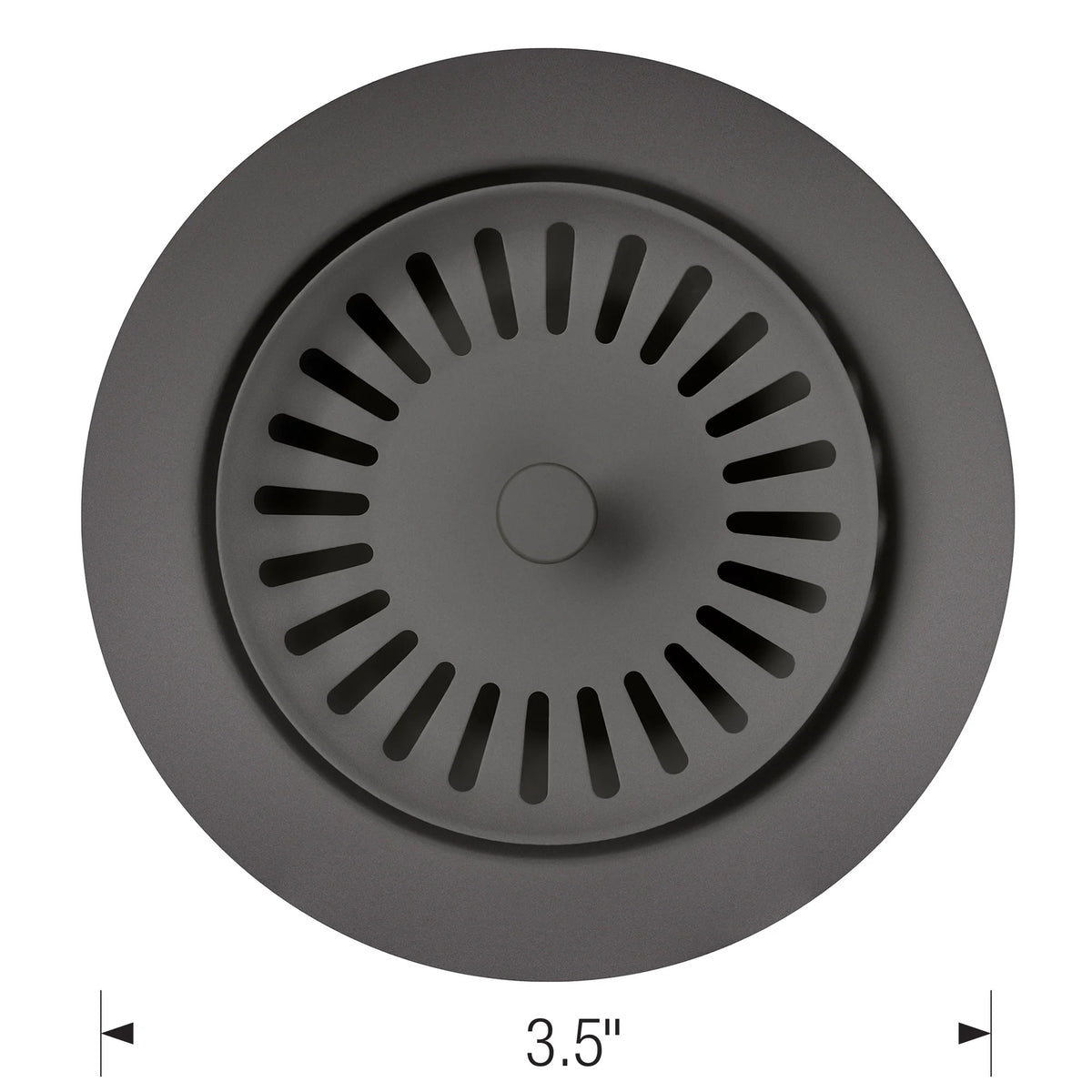 Blanco 240330 2.15 x 4.5 x 4.5 in. Decorative Metal Disposal Flange - Cafe