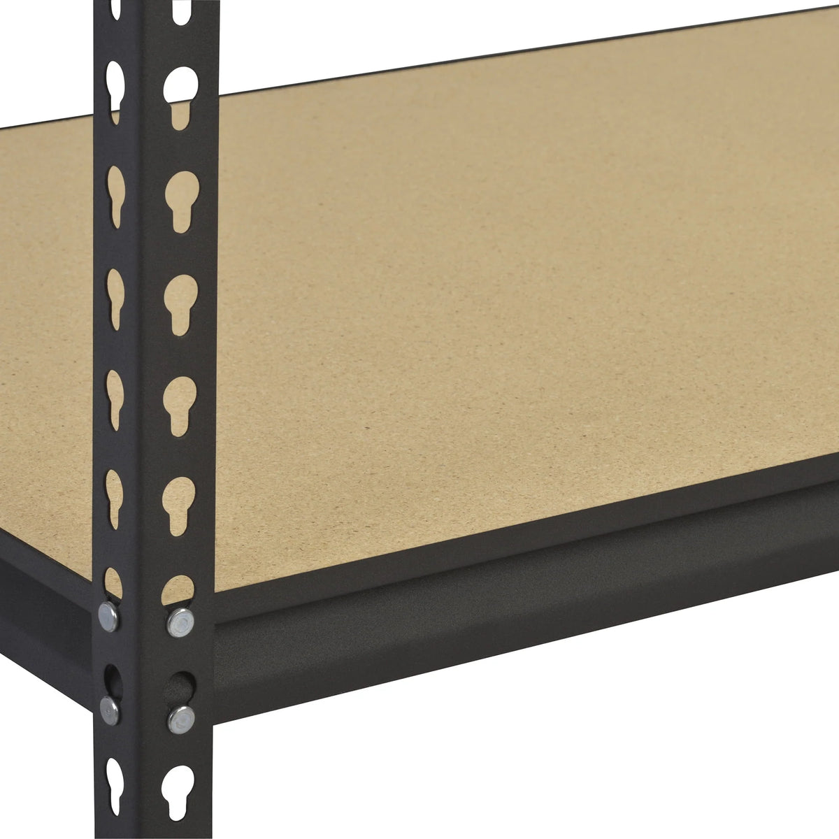 Muscle Rack 36"W x 18"D x 72"H 5-Tier Steel Shelving; 800 lb. Capacity per Shelf; Black