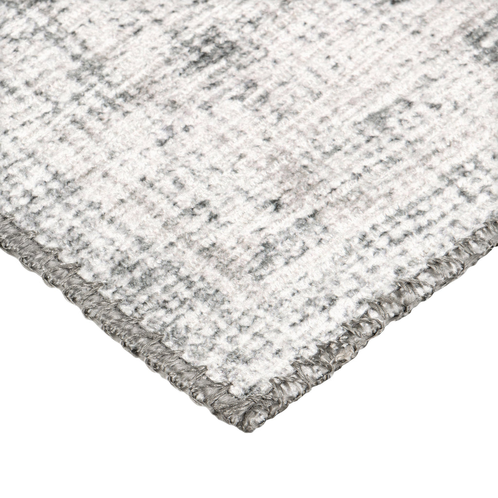 Apache Chenille Area Rug, Gilbert Gray, 6' x 9'