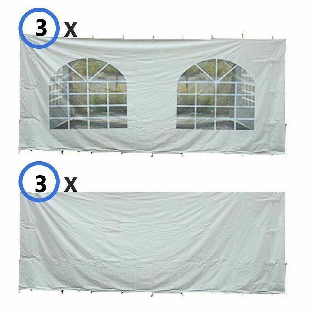 Party and Canopy Tent Premium Blockout Sidewall Kit, 30' x 40'