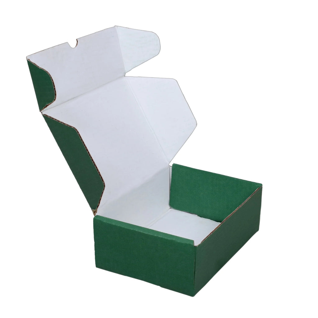 Ucanpack Heavy Duty Boxes For Moving Deluxe Mailer Box Medium, Green, 12 x 6 x 3" - 50 Pcs