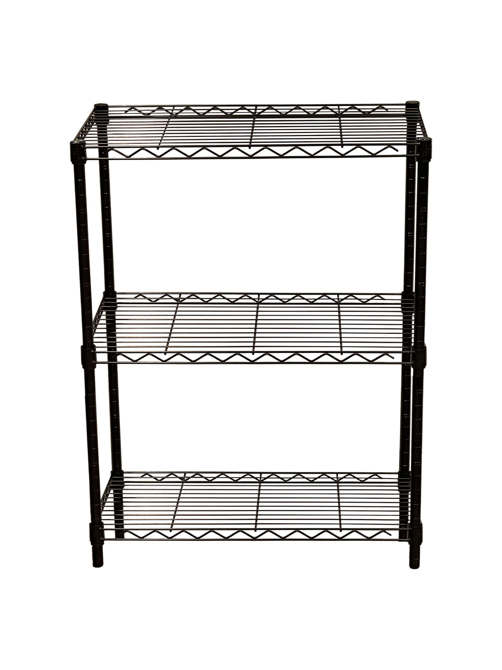 Étagère de rangement Juggernaut Storage à assemblage facile, 3 tablettes, 24 po L x 14 po P x 30 po H, noir