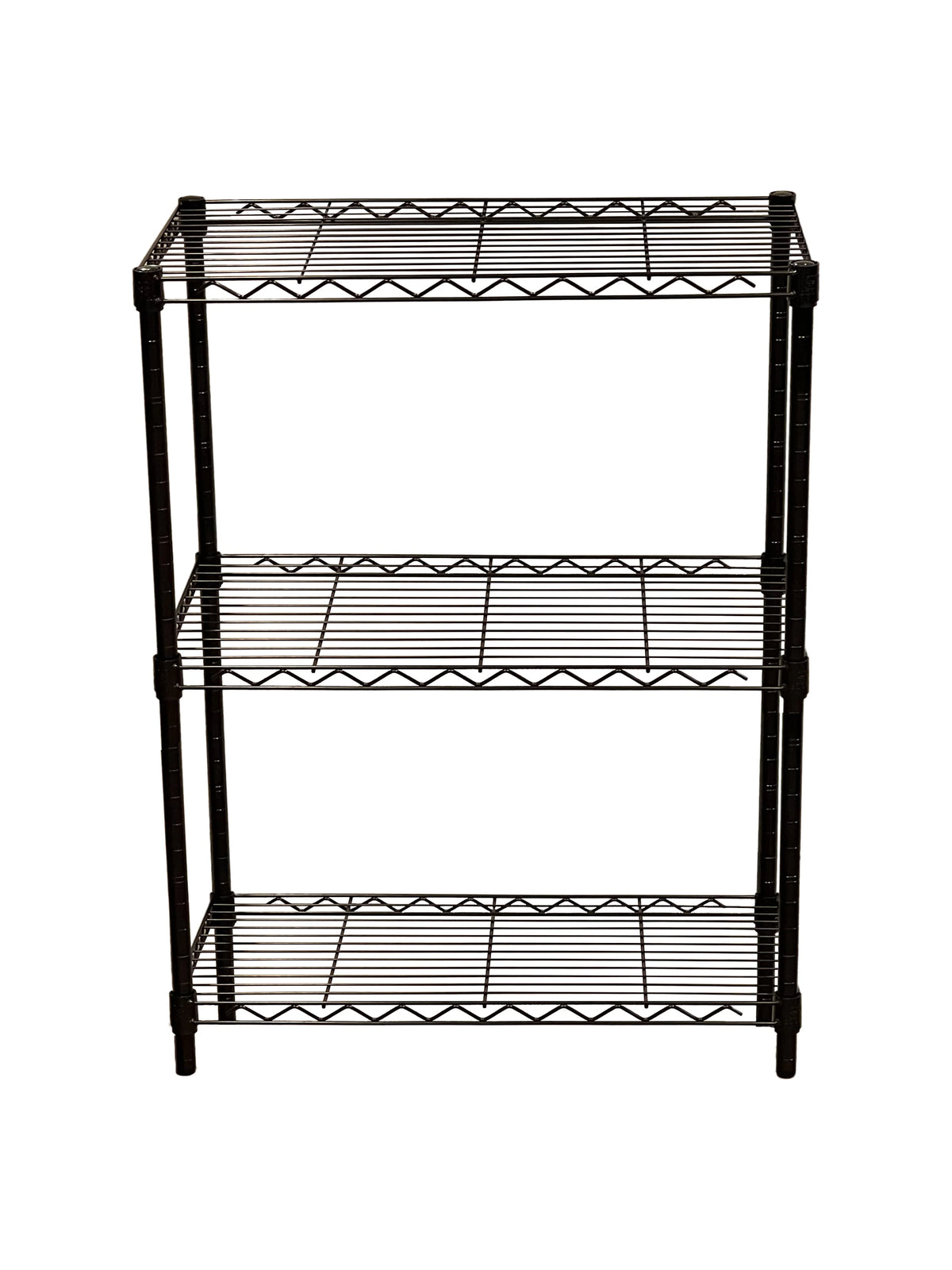 Étagère de rangement Juggernaut Storage à assemblage facile, 3 tablettes, 24 po L x 14 po P x 30 po H, noir
