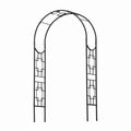 Achla ARB-25 52'' x 22'' x 98'' Square on Squares Arbor