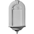 Niche lisse Ekena Millwork, 15 1/2 po L x 31 1/2 po H x 7 3/8 po P, montage en surface