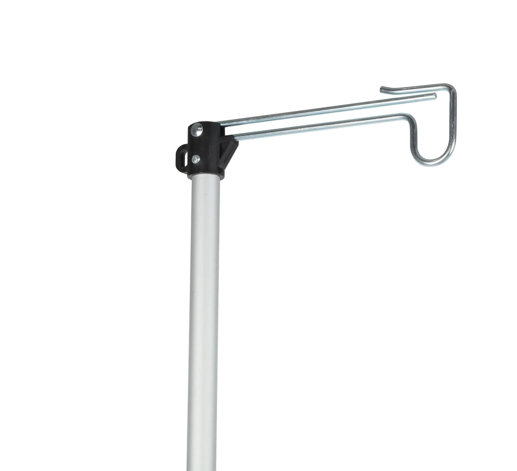 Trail Camping Table, Silver, 39 L in x 19.7 W in x 76 H in