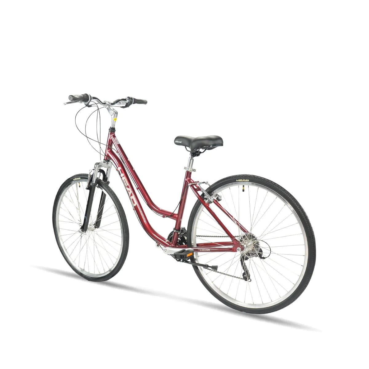 HEAD Strada Microshift Comfort Bike, 700c, X-Small, Maroon